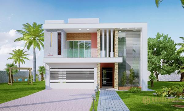 Thiết kế nhà 40m2 2 tầng 3 phòng ngủ