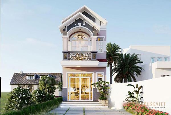 Mẫu nhà 2 tầng mái thái