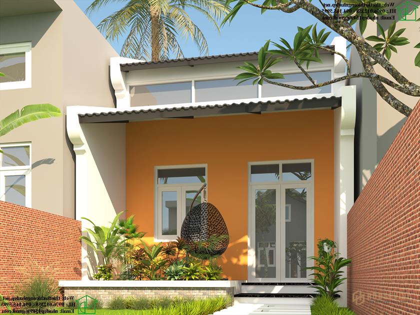 Thiết kế nhà ống cấp 4 NDNC4117