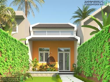 Chia sẻ bản vẽ cad nhà cấp 4 5x20m 400 triệu miễn phí NDNC4117