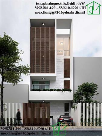 Thiết kế gara nổi giúp tiết kiệm diện tích và tiền bạc.