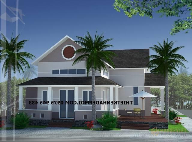 nhung mau nha dep 1 tang o nong thon hien dai