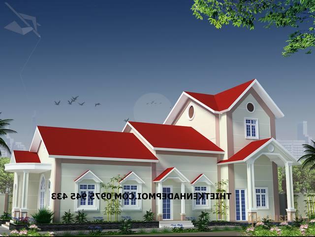 nhung mau nha cap 4 mai thai gac lung dep nhat 2016