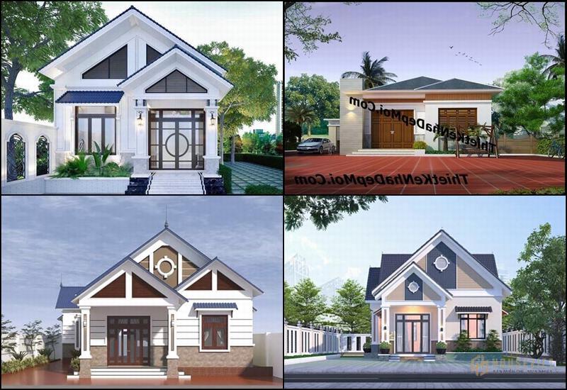 Các mẫu nhà 1 tầng ở quê đẹp