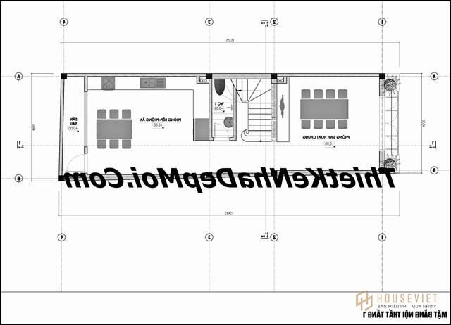 Bạn đã có mẫu thiết kế nhà bếp 4 kèm 1 đẹp với tầm tiền 4,5m chưa?