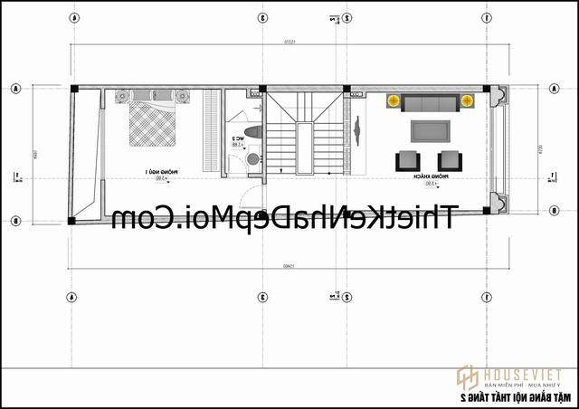 Bạn có thiết kế nhà 4 kèm 1, bạn có nhà 4,5m sạch 1 không