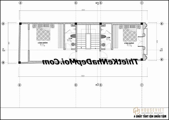 Kiến trúc nhà ống 5 tầng tân cổ điển 
