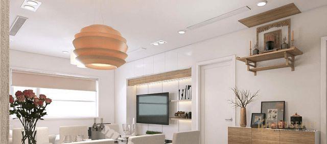 đặt khối khói trên trần nhà