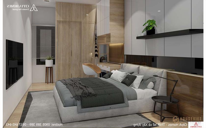 Mẫu Phòng Ngủ Với Thiết Kế Tối Giản Nhưng Vẫn Đầy Đủ Các Chức Năng Cần Thiết