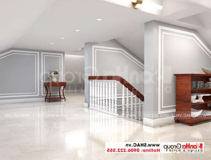 Mẫu biệt thự tân cổ điển 3 tầng 2 mặt tiền diện tích 180m2 - SH BTP 0151 23 Trang trí nội thất phòng kho biệt thự tân cổ điển cao cấp tại Hà Nội