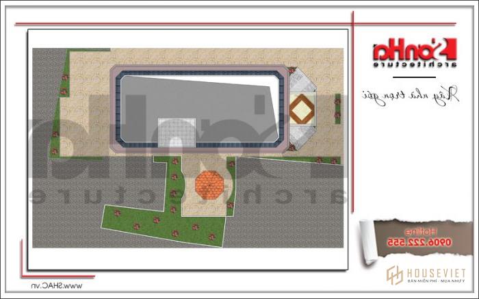 Bản vẽ mặt bằng khách sạn 3 sao phong cách cổ điển Pháp tại Bến Tre - SH KS 0045 24 Bản vẽ mặt bằng khách sạn mái thái cổ điển tiêu chuẩn 3 sao tại Bến Tre