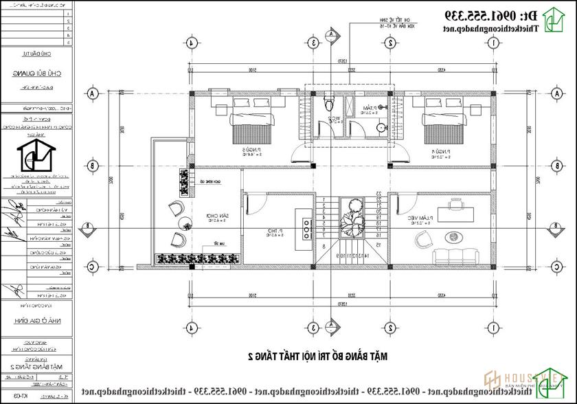 Biệt Thự Nhật Bản 2 Tầng 7,5x15m Tại Thái Bình Ndbt2t110