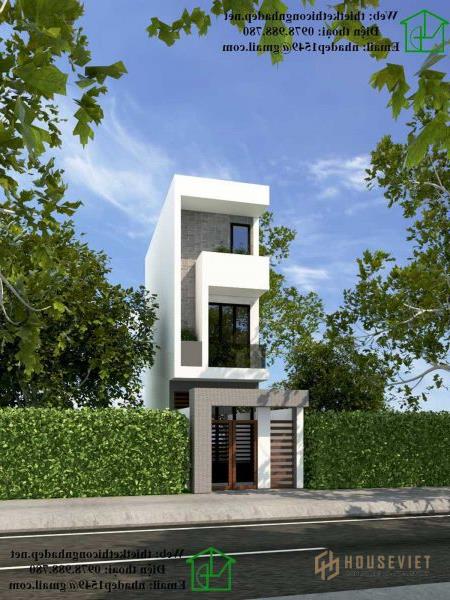 Nhà phố 3 tầng mặt tiền 4m. rộng