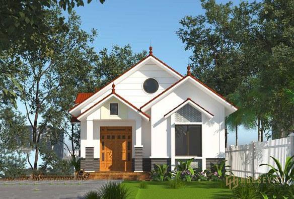 mẫu nhà cấp 4 9x14m