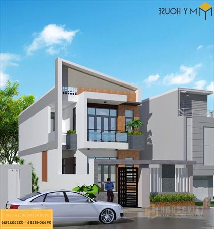 Thiết kế nhà mặt tiền 7m đẹp và sang trọng