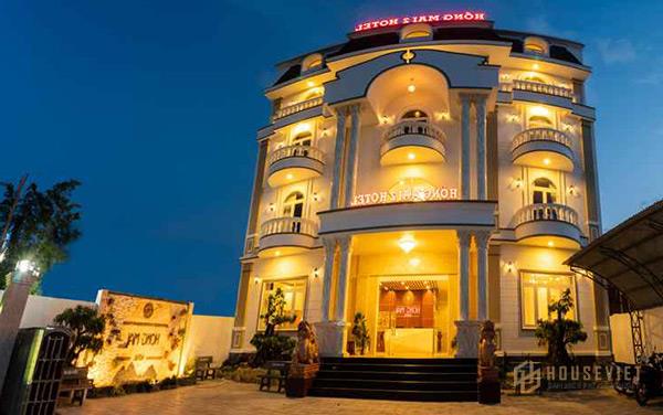 Thiết kế khách sạn hiện đại, sang trọng với hệ thống ánh sáng được phân bổ hợp lý