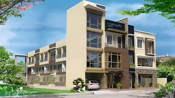 Kiến trúc khách sạn với không gian thoải mái cho du khách nghỉ ngơi