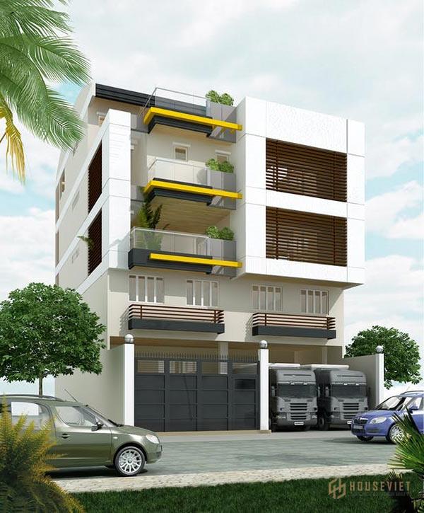 Ô cửa thoáng mát mang đến tầm nhìn ấn tượng