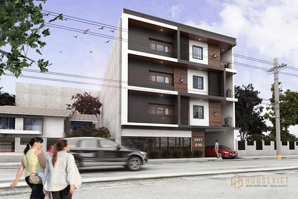 Thiết kế nhà nghỉ với cách phối màu trang nhã, lịch sự