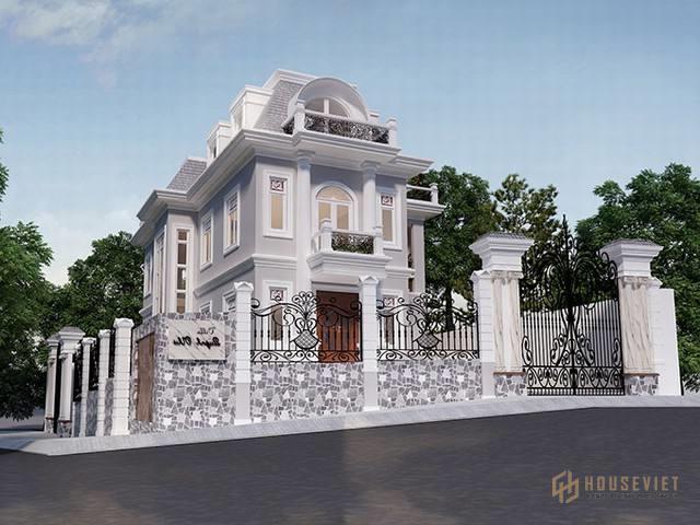 Ngôi nhà biệt thự kiểu pháp đẹp tại Đà Lạt