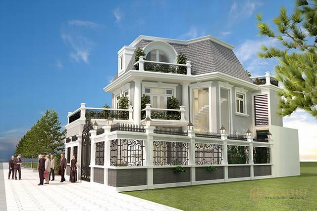 Biệt thự hình thang đẹp nhất