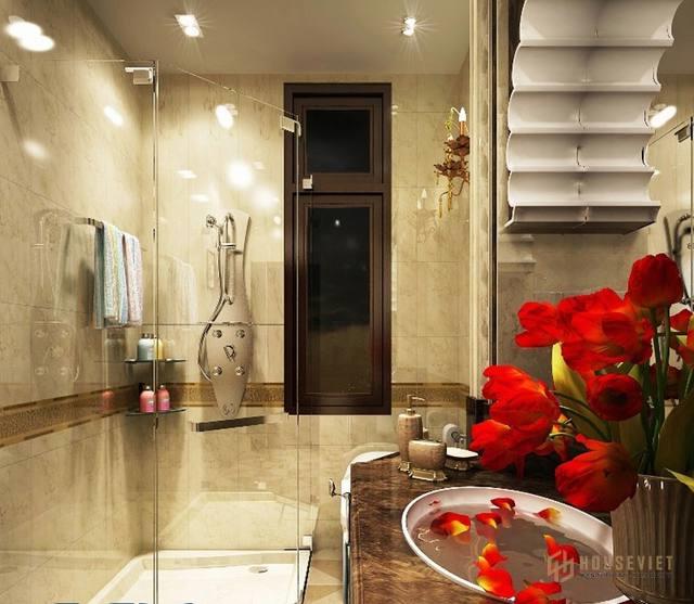 Phòng tắm biệt thự tân cổ điển