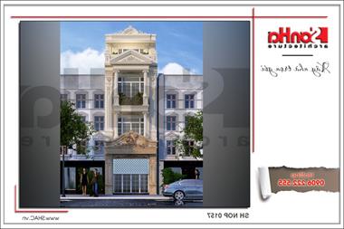 Nhà phố kiểu Pháp 4 mét rưỡi sang trọng và tinh tế tại Quảng Ninh - SH NOP 0157