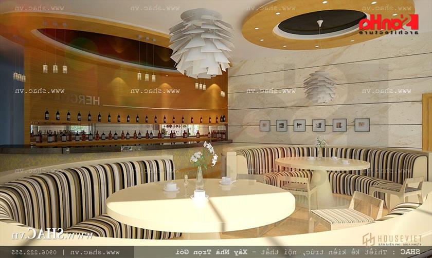 Thiết kế quán cafe đẹp khu 4 Thiết kế khu cafe