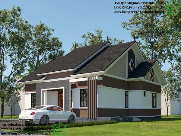 Nhà cấp 4 mái thái 9x12m