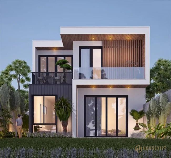 Thiết kế nhà 2 tầng 85m2