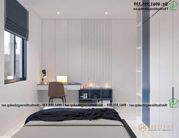 Thiết kế thi công nội thất phòng ngủ bé gái NDNC484