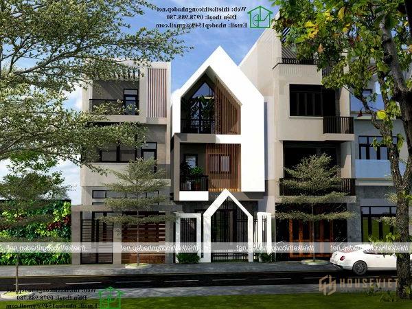 Mẫu nhà phố 3 tầng 5x13m 2