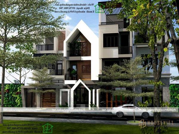 Mẫu nhà phố 3 tầng 5x13m 3