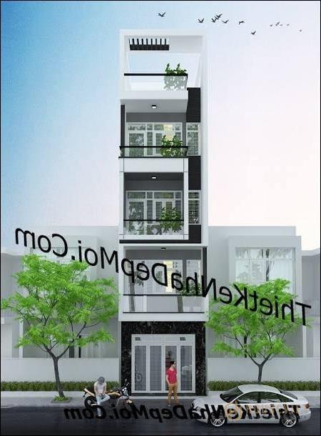 Nhà phố kết hợp kinh doanh mặt tiền 4m