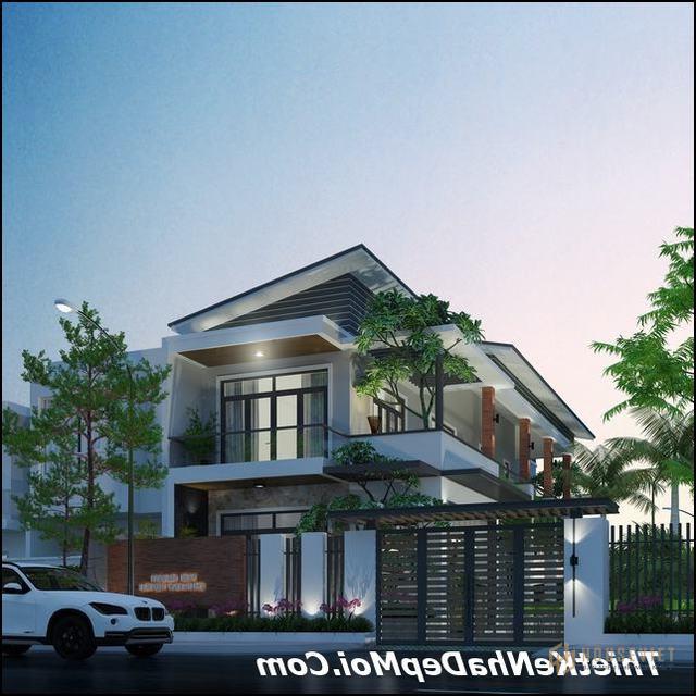 Mẫu nhà 2 tầng kết hợp kinh doanh