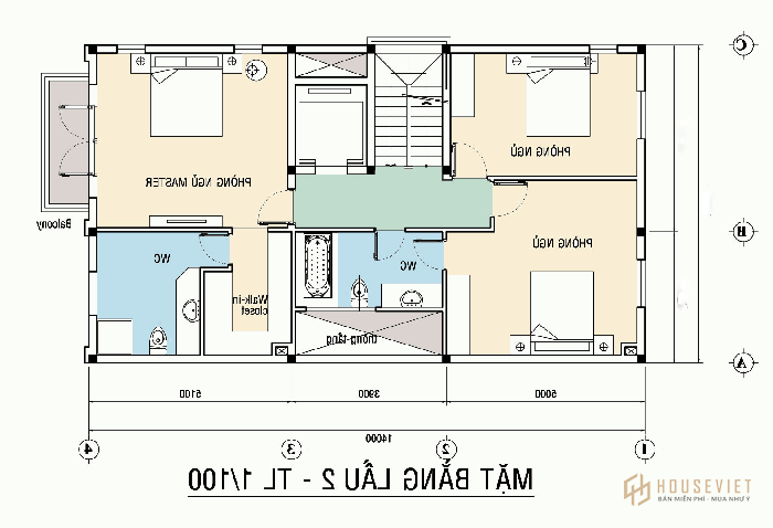 Mặt bằng tầng 3
