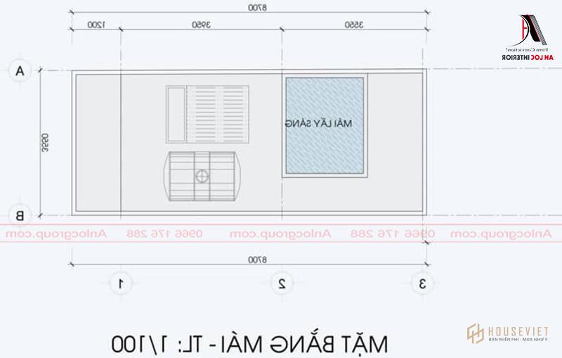 Hệ thống ánh sáng giúp ngôi nhà thông thoáng, hạn chế bí bách.