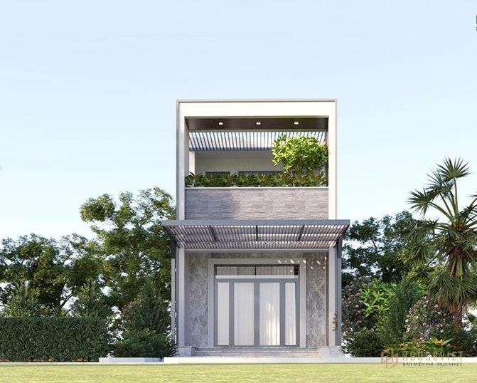 Mẫu nhà 2 tầng 5x16m 3 phòng ngủ