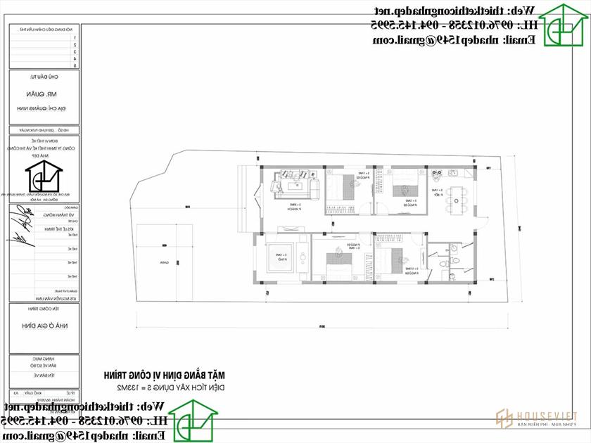 Mặt bằng tổng thể, vị trí dự án NDBT1T108