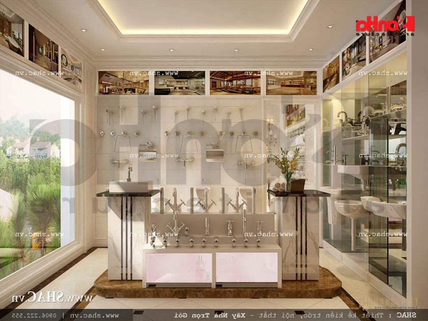 Mẫu thiết kế showroom thiết bị vệ sinh sh btp 0092