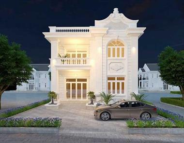 20 mẫu nhà 2 tầng tân cổ điển đẹp được ưa chuộng hiện nay