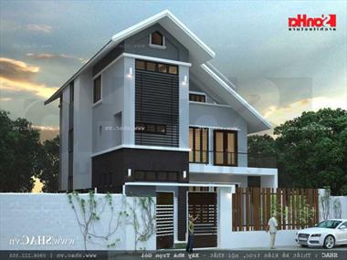 Cùng chiêm ngưỡng những mẫu nhà phố mặt tiền 9m hiện nay