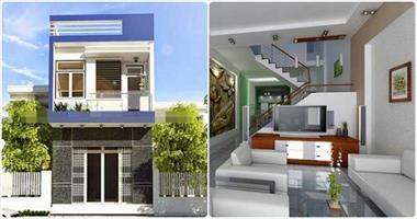 Mẫu nhà 2 tầng 500 triệu theo tiêu chuẩn kết cấu hiện đại