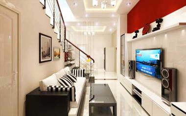 Thiết kế nội thất nhà ống 40m2 sang trọng hiện đại