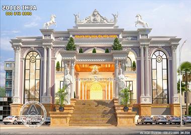 Thiết kế trung tâm tiệc cưới hội nghị nhà hàng – ACHI 81105