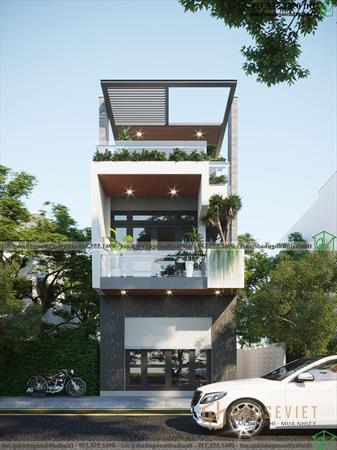 Mẫu nhà ống 3 tầng 5x18m NDNP3T62