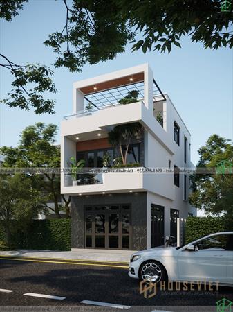 Phương án 3 - Nhà phố 3 tầng đẹp NDNP3T62