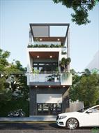 Mẫu thiết kế nhà phố 3 tầng 5x18m tại Nam Định NDNP3T62