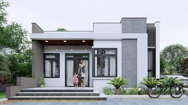 Những mẫu thiết kế nhà cấp 4 mái bằng sang trọng, được ưa chuộng nhất 2021