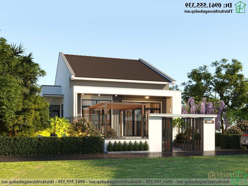 Mẫu thiết kế nhà cấp 4 9x14m NDNC4165